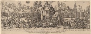 乡村博览会 作者 Jan Theodor de Bry 在 Sebald Beham 之后