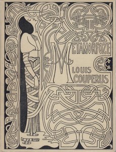 封面设计Metamorfoze，路易斯·库珀鲁斯（Louis Couperus），1897年。 作者 扬·图洛普