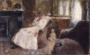 白衣女子 作者 Jan Toorop