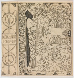 装订设计：路易-库珀勒斯，《Metamorfoze》，1897 年 作者 扬·图洛普