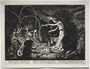 《女巫之夜》，1626年。