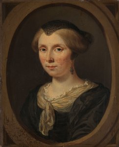 Reinier Couturier 的妻子 Margaretha Verkolje 的肖像