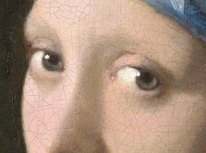 珍珠耳环的女孩，c.1665-6 作者 扬·维米尔·范·代尔夫特