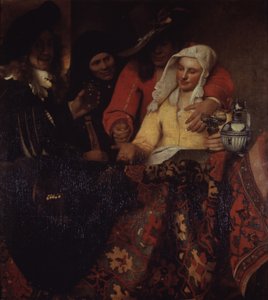 The Procuress，1656年 作者 Jan Vermeer van Delft