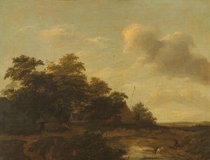 农场景观 作者 Jan van der Meer (II)（拒绝归属）