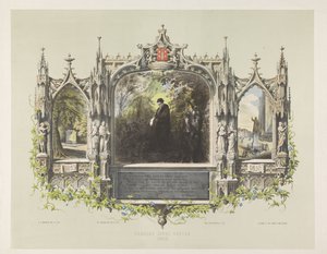 劳伦斯-科斯特纪念牌，1856 年，哈勒姆雕像揭幕庆典上
Laurens Jansz.科斯特 1423（物名）