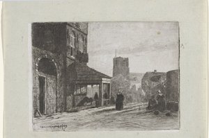 Woudrichem Sint-Martinus 教堂景观 作者 扬·魏森布鲁赫