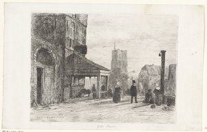 Woudrichem Sint-Martinus 教堂景观 作者 扬·魏森布鲁赫