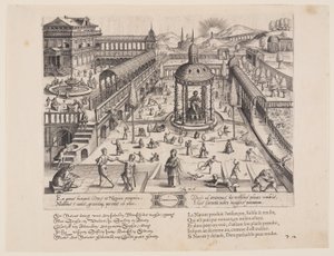 选自《人类的岁月》（Theatrum Vitae Humanae）的 Composita 作者 扬·维里克斯