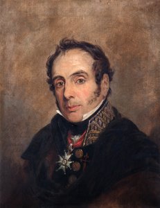 西班牙士兵米格尔-里卡多-达-阿拉瓦将军的画像，1821年 作者 简·威廉·皮涅曼