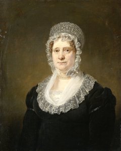 萨拉·德·哈恩 (Sara de Haan) 的肖像，阿姆斯特丹承保人科内利斯·哈特森 (Cornelis Hartsen) 的遗孀