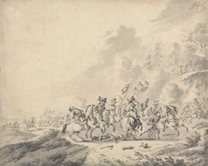 骑兵之战 作者 扬·威克（Jan Wyck）