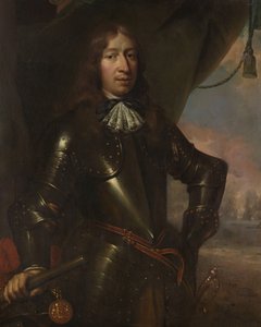 威廉-约瑟夫-范-根特男爵（1625-1672 年）。海军中将 作者 Jan de Baen（归因于）