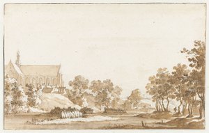 阿尔克马尔 St Laurenskerk 教堂景观