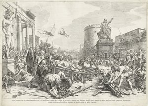 圣劳伦提斯殉难
Beatus Laurentius dum (...) est Roma Laurentio（物品上的标题） 作者 巴托洛缪斯·布伦伯格
