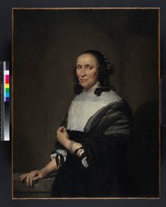 女人的画像，1660年