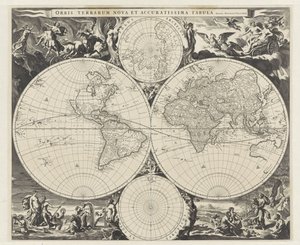 世界地图 作者 尼古拉斯·维舍尔（一）