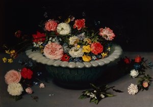 花卉静物（板上油画）