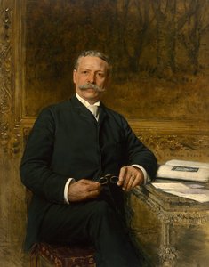 查尔斯-泰森-耶克斯，约1893年。