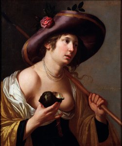 彼得·科尼利斯松·霍夫特（Pieter Corneliszoon Hooft）的戏剧《格拉纳达》（Granida）之后的格拉纳达公主（Granida），1651年