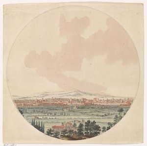 罗马城及周边乡村美景 作者 Jan van Call (I) (可能)