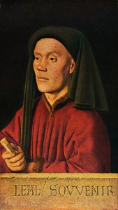 ManLéal纪念品肖像，1432年，1909年 作者 扬·范·埃克