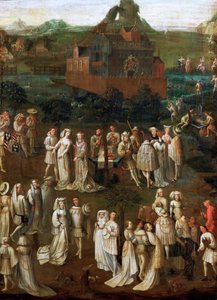 1430年1月，腓力好汉与葡萄牙的伊莎贝拉结婚 作者 扬·范·埃克