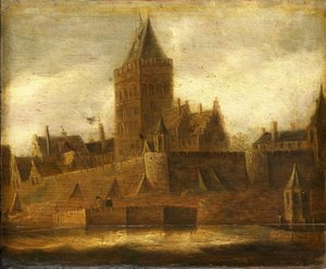 奈梅亨瓦尔霍夫景观 作者 Jan van Goyen（男）