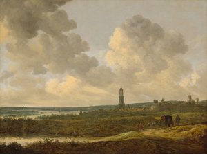 Rhenen的景色，1646年。