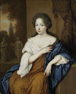 一个女人的肖像 作者 Jan van Haensbergen（归因于）