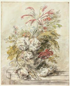 一朵花 作者 扬·范·休森（Jan van Huysum）