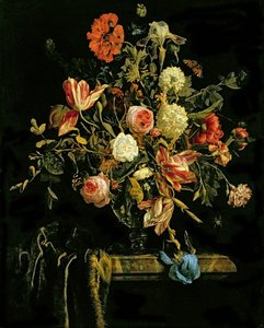 花卉静物，1706年