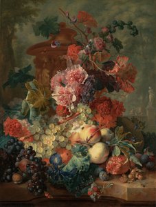 水果片 作者 扬·范·休森（Jan van Huysum）