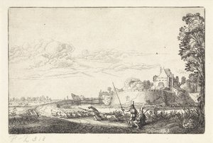 哈勒姆 Zijlpoort 景观
风景（系列名称）
Amenissimae aliquot requculae（系列标题） 作者 扬·范德维尔德 (II)