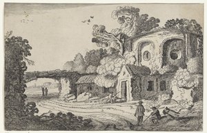 古堡风光
风景中的遗址（系列标题）
Vetustae Ruinae et Venustissimae aliquot Regiones（系列标题）
