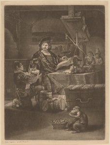 Jan Uytenbogaert 作者 伦勃朗·范·莱恩 (Rembrandt van Rijn) 之后的扬·范德布鲁根