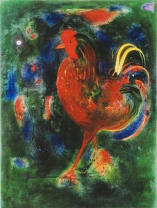 公鸡，2005年（giclee打印）