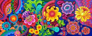 Flower pattern, 2020 作者 简·塔特斯菲尔德