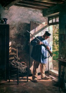 狩猎之前，1883年 作者 珍妮丝·舒比克