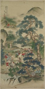 中国圣贤园 作者 日本，明治时代