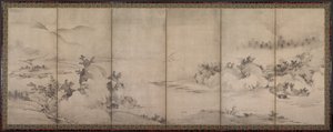 景观 作者 日本，桃山时代