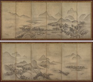 月光下的风景