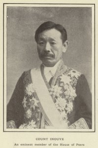 Inouye伯爵，同伴之家的杰出成员 作者 日本摄影师