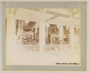 日本京都知恩院内部（黑白照片） 作者 日本摄影师