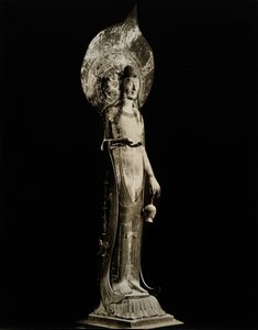 Kudara Kannon，来自7世纪，明日香时期，日本法隆寺，1950年