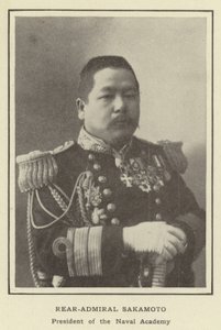 海军学院院长坂本少将 作者 日本摄影师