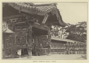 Shiba Temple Gate，Tokio