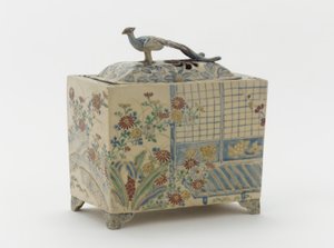 香炉，京都，京都，江户时代，18世纪后半期或19世纪初（陶瓷） 作者 日本学校