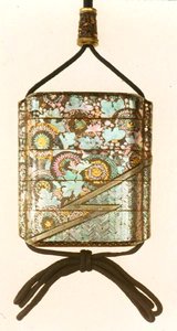 Inro手提箱，江户时代（1603-1867）（漆） 作者 日本学校