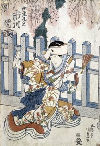 日本印刷品：女人，未注明。 作者 日本学校